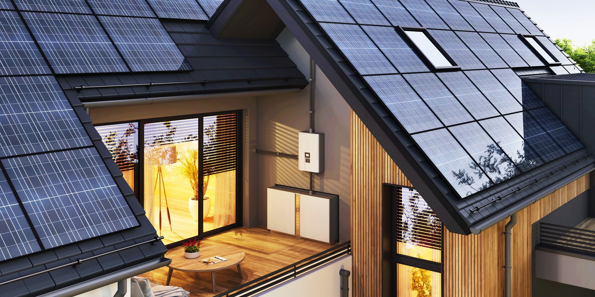 Photovoltaik Altenburg auf modernem Dach